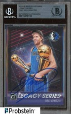 Dirk Nowitzki HOF Signed 2018-19 Panini Legacy Series #DN1 BGS BAS AUTO