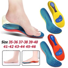 1 Pair New Sports Elasticity Insoles Elasticity Shock Absorption Breathable Runn