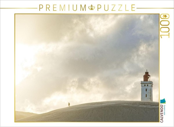 Puzzle Calvendo TempêTe Sur Rubjerg Knude | 1000 PièCes, Format Assemblé 64 × 48-image