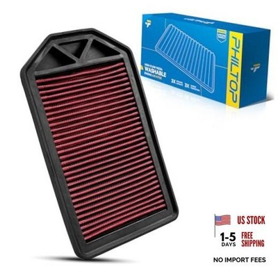Premium Washable Engine Air Filter - High Performance - Premium Air Filter