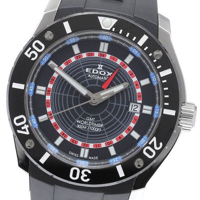 EDOX Class One GMT World Timer 93005 Date Automatic Men's Watch_961559