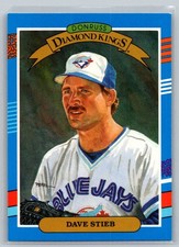 1991 Donruss Baseball #1 Dave Stieb - VG - Toronto Blue Jays