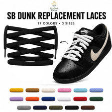 Wide Fat Oval For Nike Sb Dunk Replacement Laces For Sneakers Wide Fat Oval For Nike Sb Dunk Replacement Laces For Sneakers