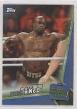 2019 Topps WWE Money in the Bank Blue 37/50 Titus O'Neil #84 7m3