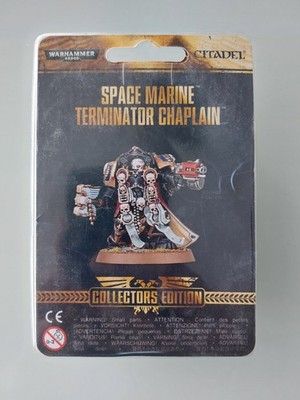 Warhammer 40K - Space Marines TERMINATOR CHAPLAIN - Collector s Edition OOP NEU