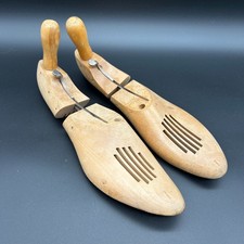 Vtg Wood Shoe Stretchers Adjustable
