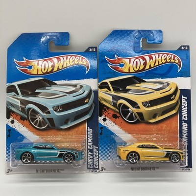 HOT WHEELS CHEVY CAMARO CONCEPT #113 (lot Of 2)