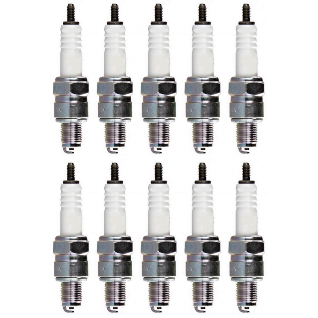NGK For Honda Z50RD 1986 Standard Spark Plug  Box of 10  CR6HS