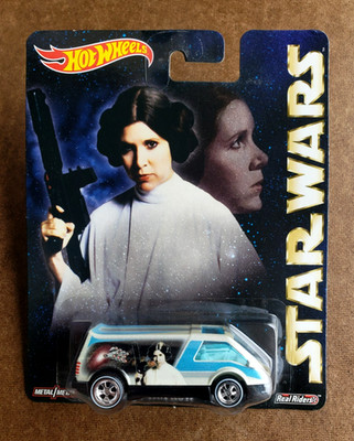 2015 Hot Wheels DREAM VAN XGW PANEL Pearl White  POP CULTURE: STAR WARS WLRRLW5S