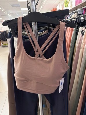 NWT Lululemon Energy Longline Bra B-D Cups *Evolve Color: ASHR /SIZE S
