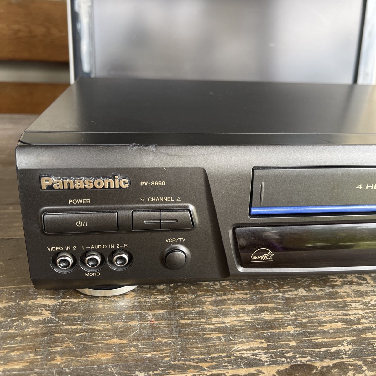 Panasonic PV-8660 VCR Blue Line 4 Head Hi-Fi Stereo Omnivision VHS