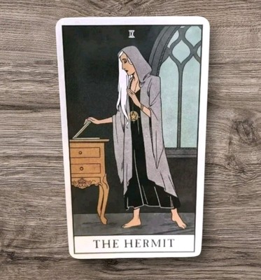 The Hermit Tarot Card Modern Witch Lisa Sterle Art Replacement