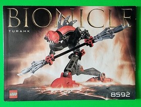 Lego Bionicle (#8592) Rahkshi Turahk - Complete (45 pces.) w/ Instructions "NM"