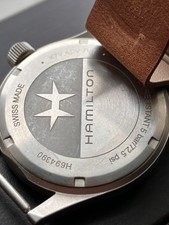 Hamilton Khaki Field Mechanical White Dial 38mm Men's Watch H69439511 5