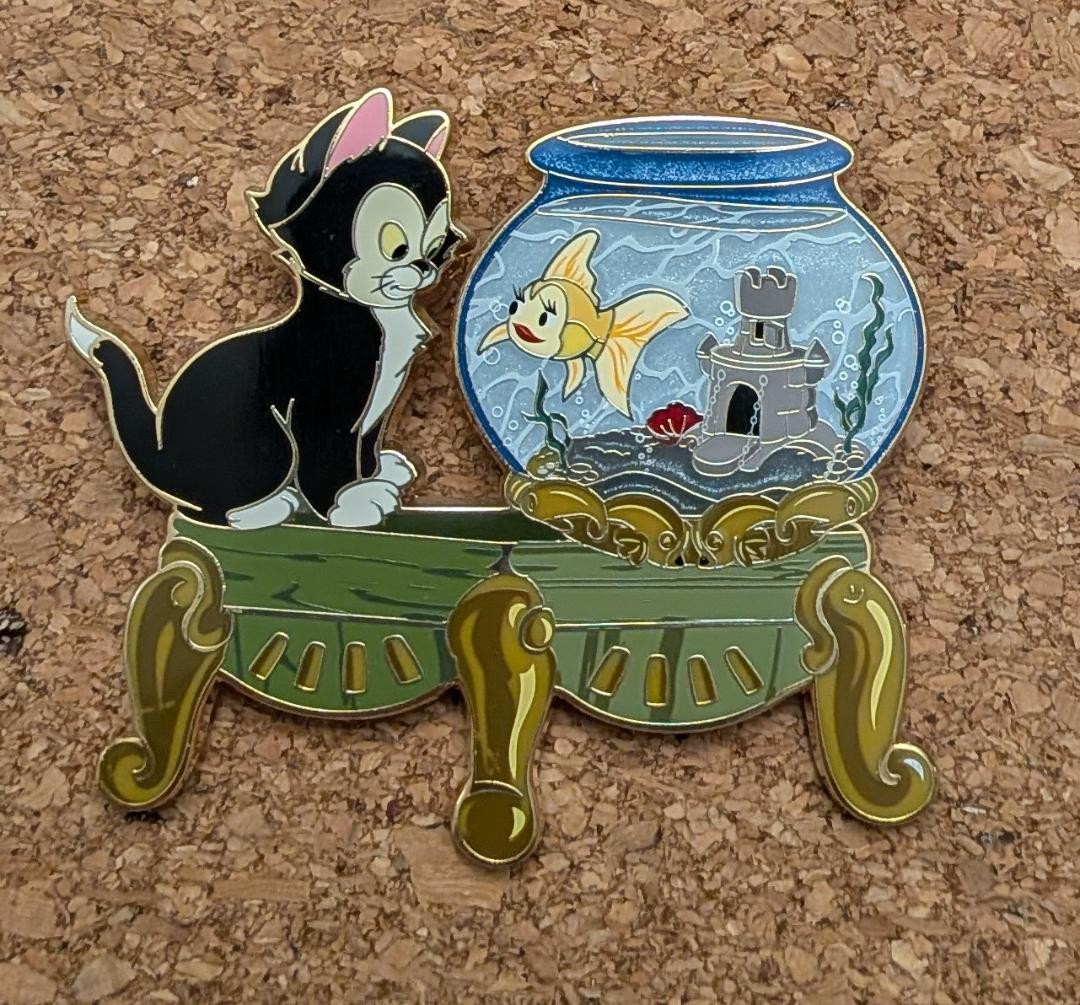 Disney Pin Figaro & Cleo from Pinocchio Artland ACME 2021