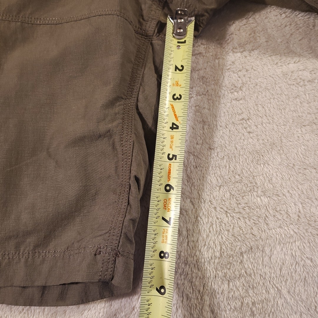 North Face Shorts Men's 34 Outdoors Hiking Flap 6 Pocket Lightweight Beige Cargo thumbnail 17