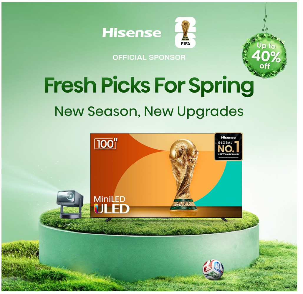 Hisense 100" Class U8 Mini-LED ULED 4K UHD Google Smart TV (100U8QG, 2025 ) 2