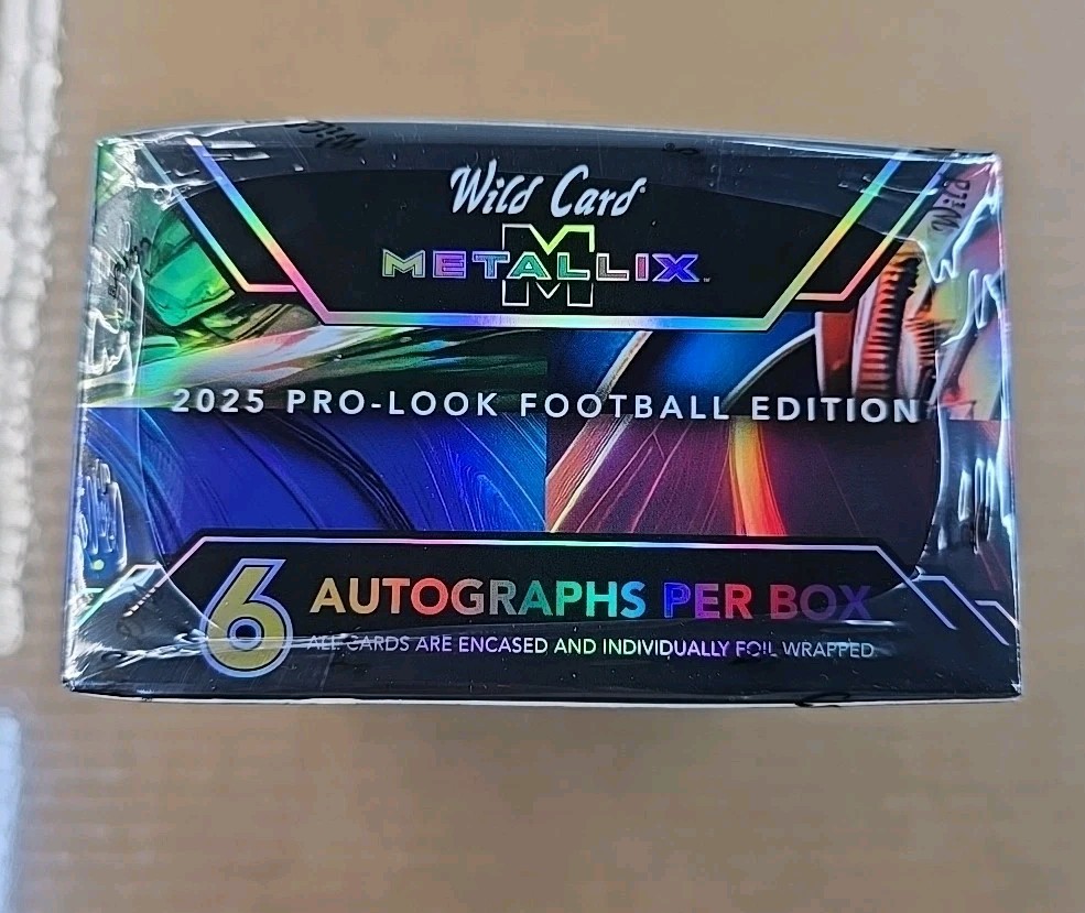2025 Wild Card American Metallix Pro-Look Football Hobby Box