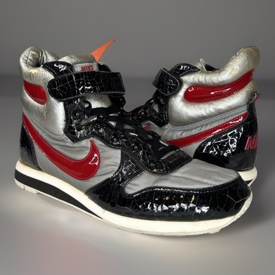 1984 Nike Snow Waffle Mens 9 Patent Leather VTG Made KOREA 1980s OG Shoes Boots.