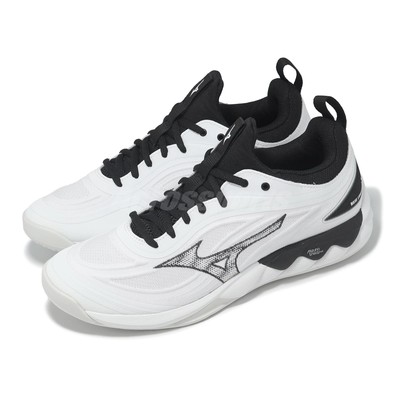 Mizuno Wave Luminous 3 Wide White Black Men Unisex Volleyball Shoes V1GA2421-51