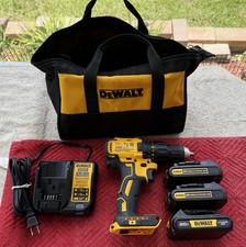 DEWALT DCD 777 DRILL KIT- AS PICTURED- SHIPS WITH THREE (3) BATTRIES