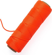 Mason Line Nylon String Line, 250Ft 18 Braided Twine String for Gardening, Gard