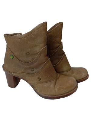El Naturalista Bottines Femme Marron Cuir Casual Vintage (EU 38) - Photo 1/4