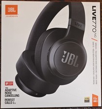 JBL LIVE 770NC Wireless Headphones Adaptive Noise Cancelling Hi-Res Audio Black