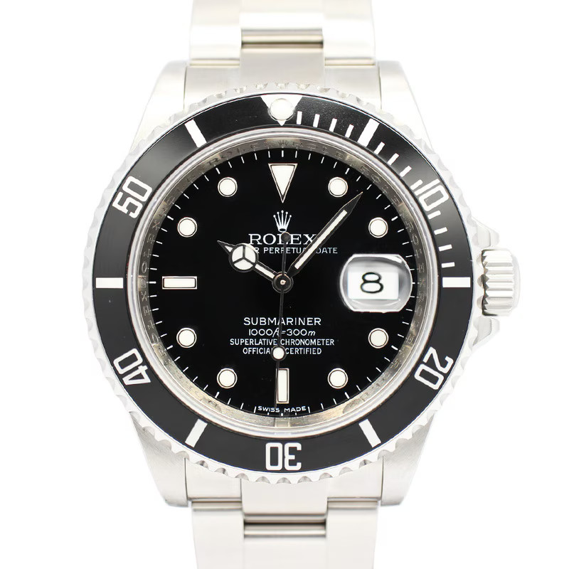 Rolex Submariner Date 16610 Black TO3311753