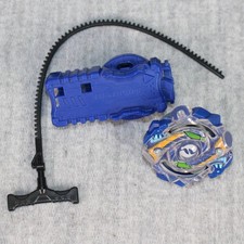 BEYBLADE Hasbro Burst Evolution Hyrus H2 D25/TD03 Blue Launcher Ripstick 2010s