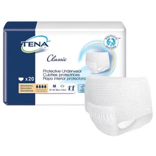 TENA Disposable Underwear Medium 20 Ct