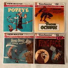 Vintage View Master 21 Stereo Pictures Illustrated Picture Books