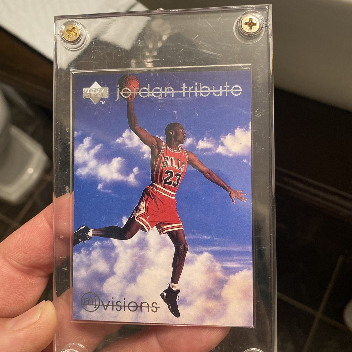 その他 Upper Deck michael jordan mj material Michael Jordan Upper Deck MJ Materials Suit Card 2000 | eBay
