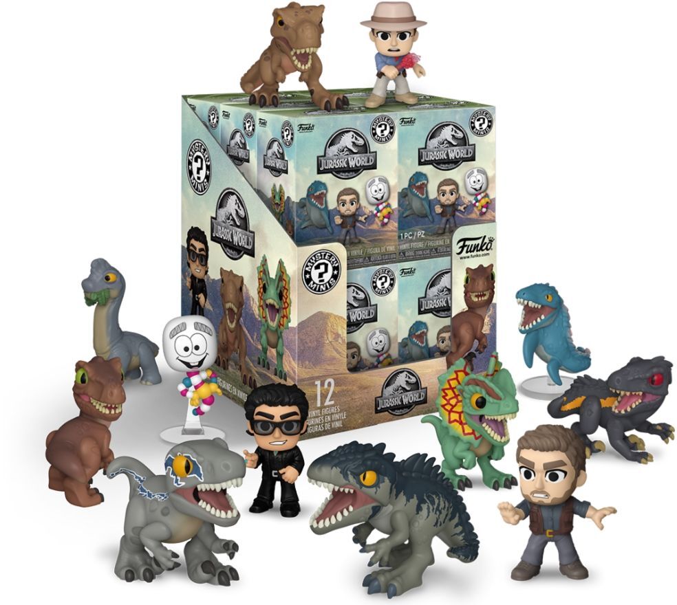 Merchandising Jurassic Park: Funko Mystery Mini - Jurassic Park & World (Assorti