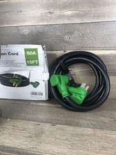 50 Amp 15 Feet RV/EV Extension Cord, Easy Plug in Handle, 14-50P to 14-50R wi...
