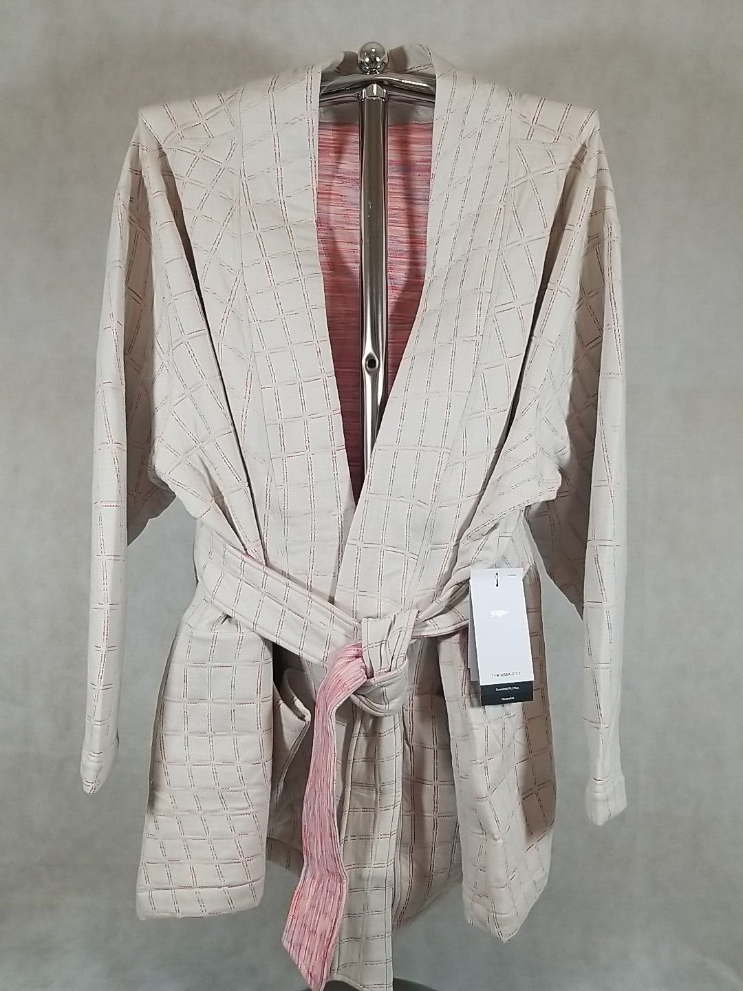 SACAI X NIKE Nike Luxe Yoga Giacca Donna Taglia 1X Trapuntata Jacquard Reversibile Tempo Libero NUOVO