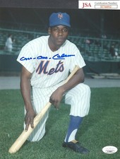 JSA Choo-Choo Coleman Autographed Signed AUTO 8x10 Photo New York Mets TRB 455