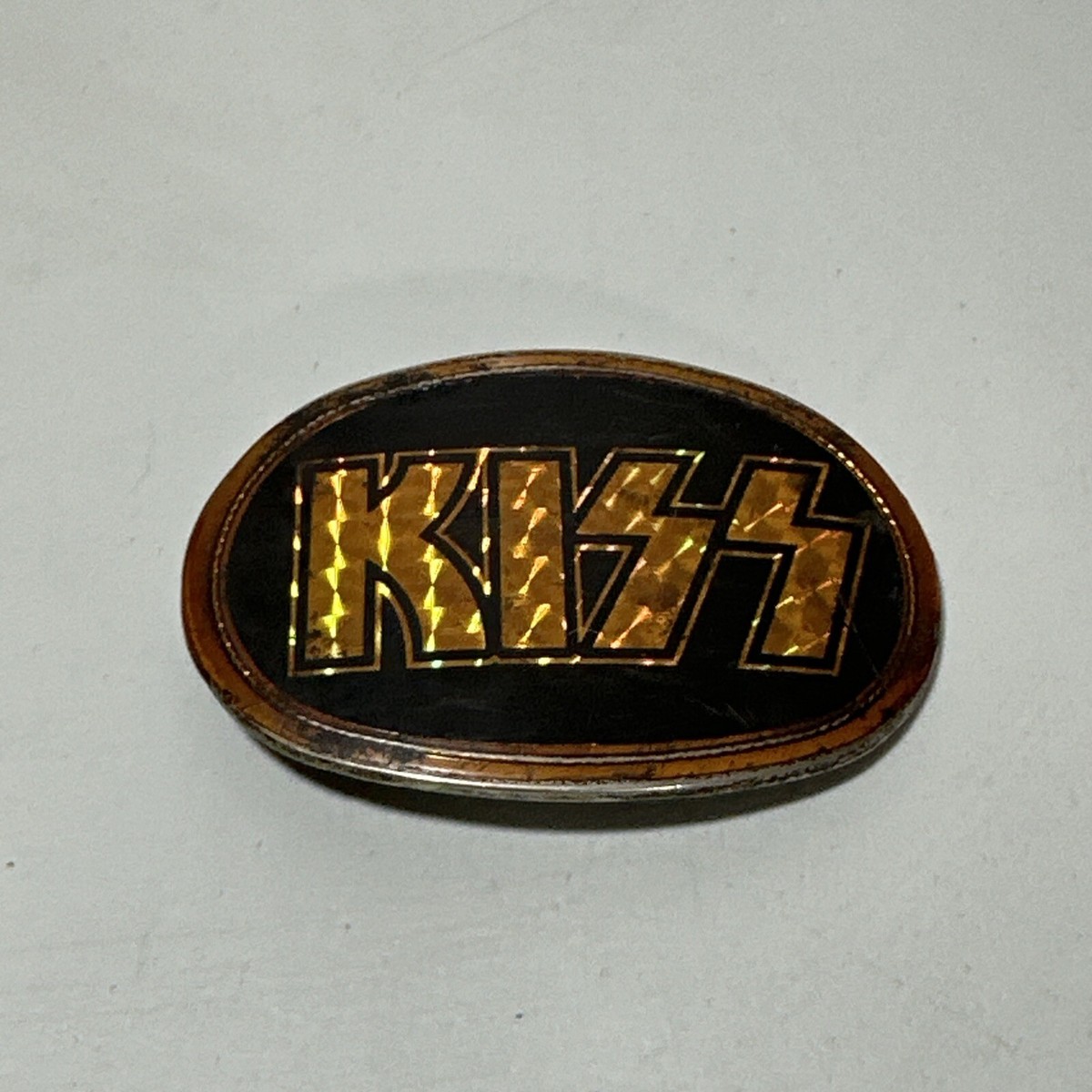 Vintage Kiss Pacifica Prism Belt Buckle 1977 | eBay
