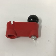 Hebel Teigausroller Teigausrollmaschine Teigroller Ersatzteil Verstellhebel rot