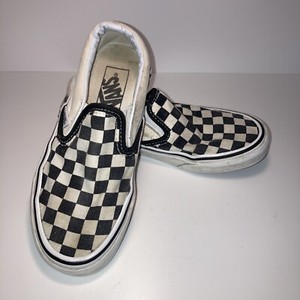 size 3 checkerboard vans