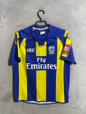 Warrington Wolves The Wire Jersey Home Rugby Union Shirt ISC Men Size M