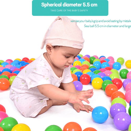 1000pcs Kids Ball Pit Ocean Balls Play Plastic Soft Toy Colourful Playpen Tent - Picture 7 of 18