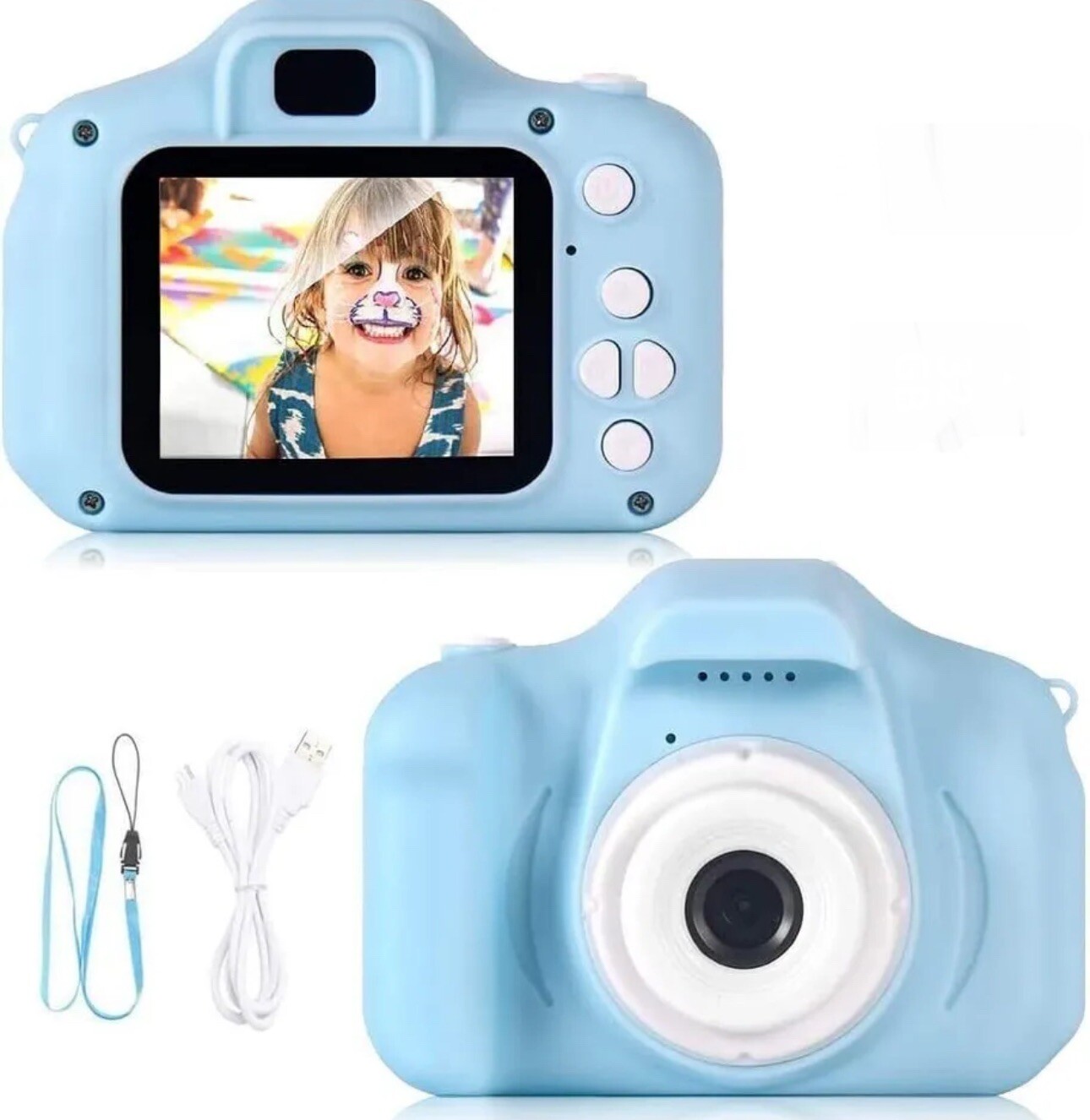 Children Kids Gift LCD Camera For Mini Toy Digital Children Camera UK 1080P HD