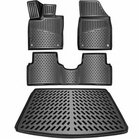 3D Gummimatten & Kofferraumwanne Set FüR VW ID.3 Ab 2020 Oberer Ladeboden (ID3)