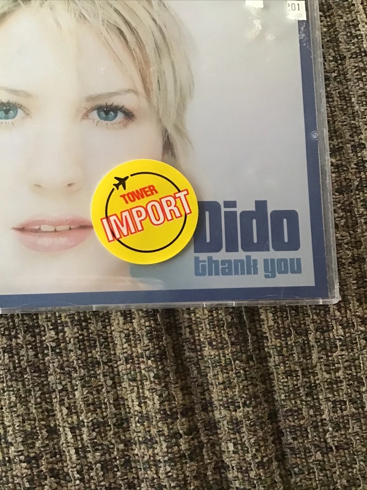 DIDO THANK YOU 2000 UK IMPORT CD SINGLE OOP 3TRX RARE DEEP DISH VOCAL MIX ARISTA - Imagem 2 de 4