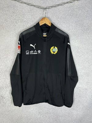 Puma Hammarby Bajen HIF Soccer Track Jacket Football Kit Svenska Spel Size M