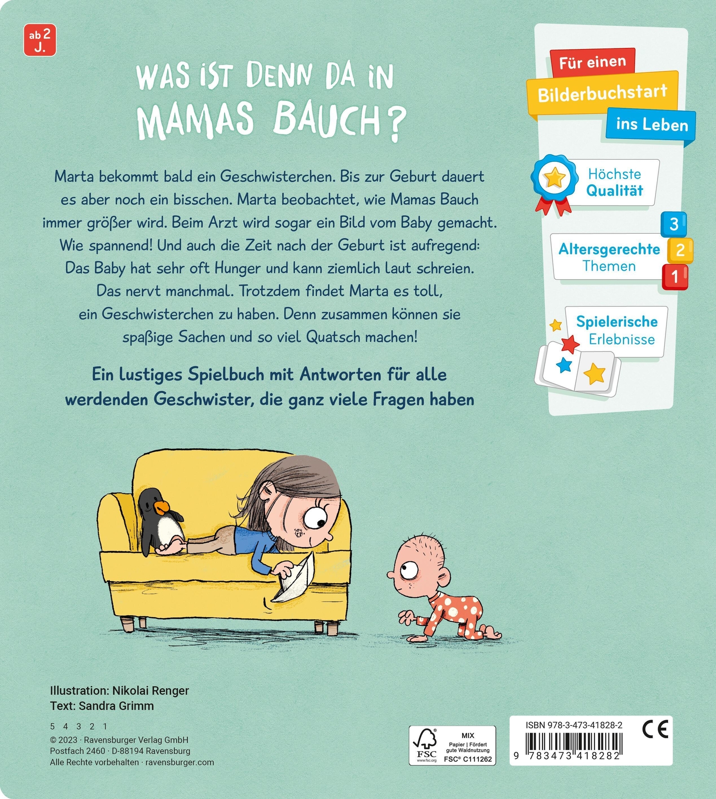 Thumbnail - Und Da Drin Ist Ein Baby? Antworten Für Neugierige Geschwister |