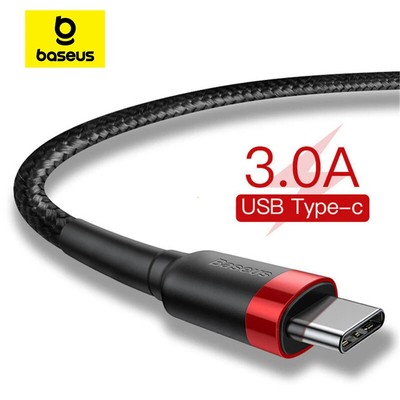 USB Type C Cable Quick Charge 3.0 Cable USB C Fast Charging USB-C Charger Wire