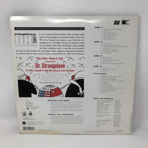 Dr. Strangelove Criterion Collection Laserdisc 2-Laserdisc - Picture 3 of 13