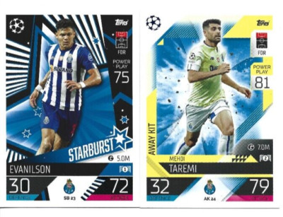 Topps Match Attax Champions League Extra 22/23 FC Porto Base Team Komplett